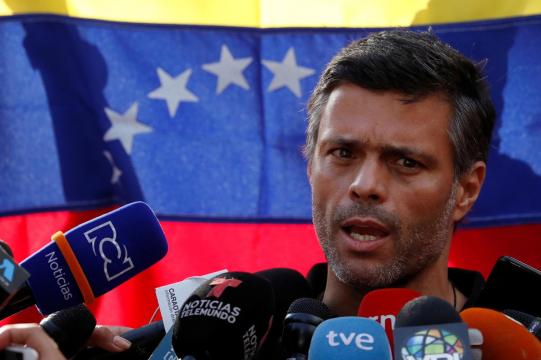 Venezuela opposition figure, facing arrest warrant, says he met with generals