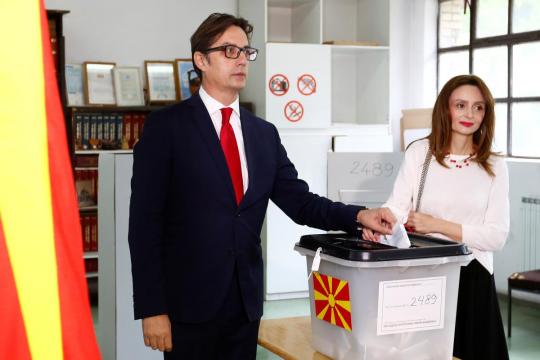 North Macedonia's pro-Western candidate set to win presidential vote-early results show