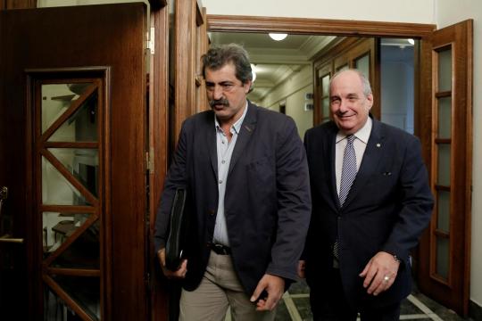 Greek minister targeted over comments about quadriplegic candidate