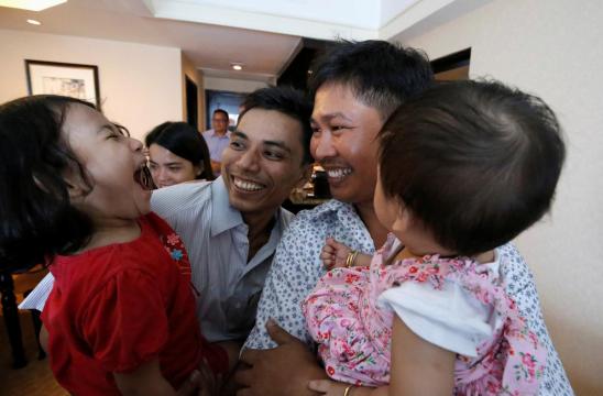 Two Reuters reporters freed in Myanmar after more than 500 days in jail