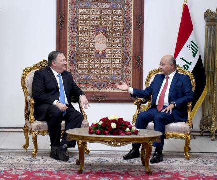 Pompeo briefs Iraqi leaders on U.S. security concerns over Iran