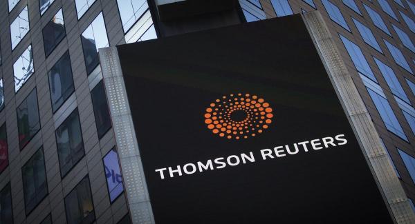 Thomson Reuters reports higher first-quarter sales