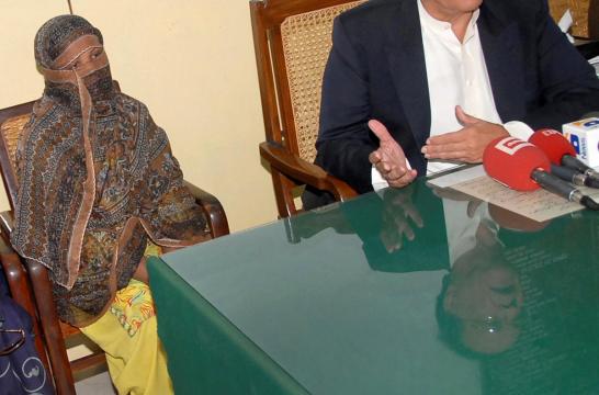 Death row Christian woman has left Pakistan, lawyer says