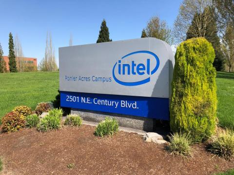 Intel shares drop, three-year outlook seen lagging rivals