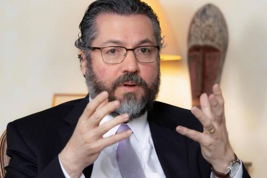 Araújo discute crise da Venezuela com EUA pela segunda vez em 10 dias