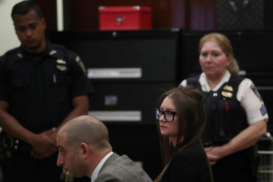 Fake heiress who dazzled New York elite sentenced to up to 12 years in prison