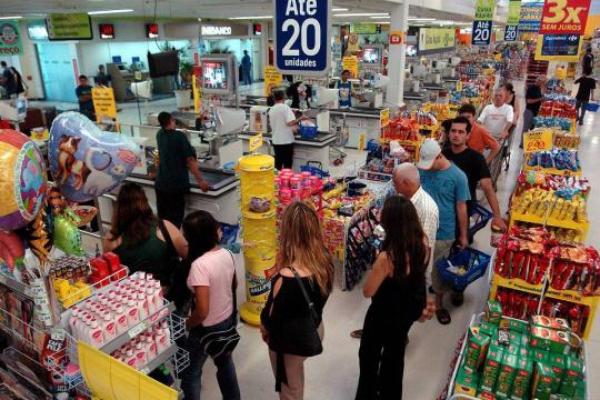 A comida esfria no Brasil