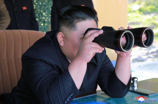 North Korea's Kim orders stronger strike power; U.S. seizes cargo ship