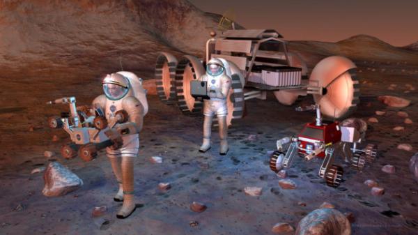 Amid the talk about moon missions, Mars fans push for a share of the space spotlight