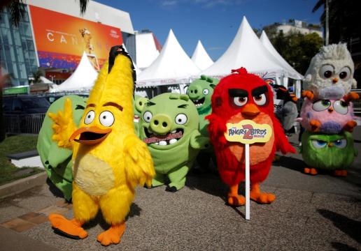 'Angry Birds' fly to Cannes for movie sequel