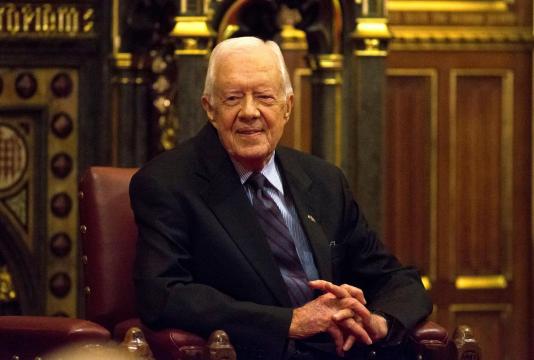 Ex-president Jimmy Carter breaks hip ahead of turkey hunt