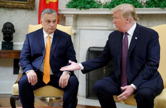 'Like me, a little controversial': Trump praises Hungary's anti-immigration PM Orban