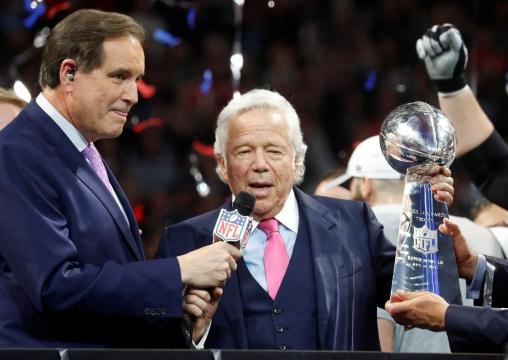 Massage parlor footage of Patriots owner suppressed in Florida case