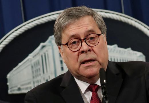 Attorney General Barr taps Connecticut prosecutor to probe origins of Mueller probe