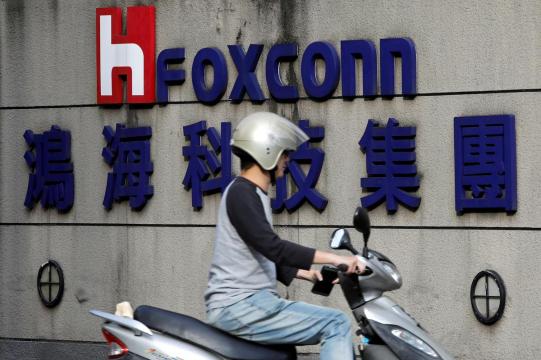 Taiwan's Foxconn shares drop more than 2% after quarterly profit miss