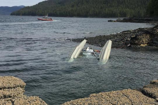 Search for victims ends after mid-air crash of Alaska tour planes; probe begins