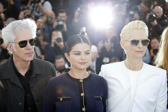 Tilda Swinton, Selena Gomez swap zombies for Cannes red carpet