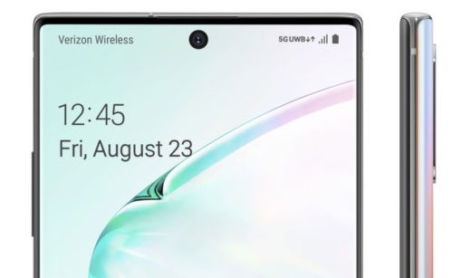 Samsung Galaxy Note10+ 5G appears in final render with August 23 release date