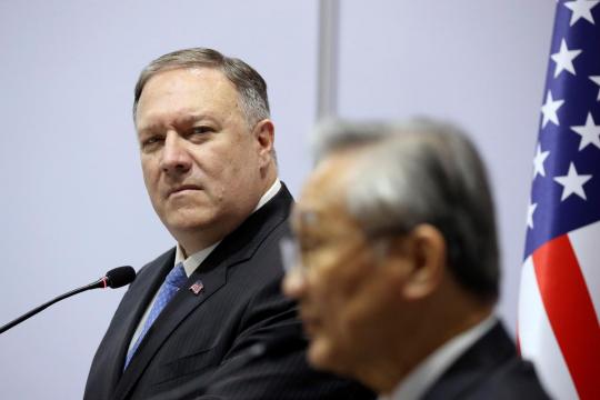 Pompeo reverts to China criticism after meeting top diplomat