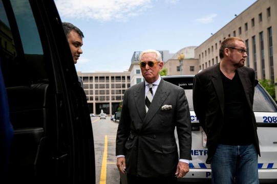Trump adviser Stone loses bid to dismiss indictment stemming from Mueller probe