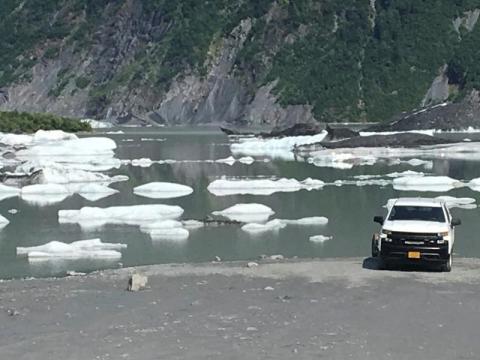 Alaska boaters likely killed by falling glacier ice, officials say