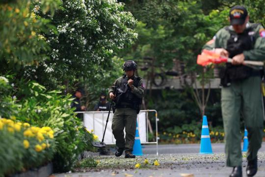 Three small blasts hit Bangkok as city hosts major security meeting