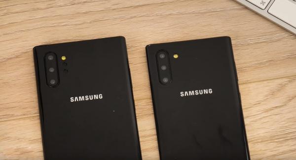 Samsung Galaxy Note10 dummies confirm screen sizes