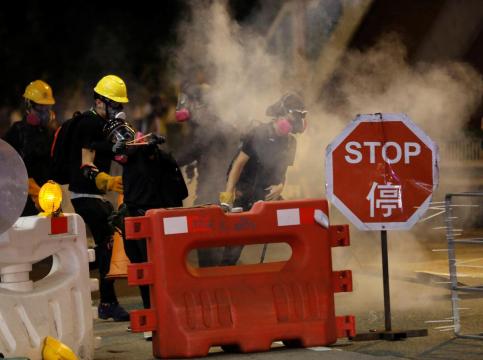 Hong Kong government: protests are pushing city to 'extremely dangerous edge'
