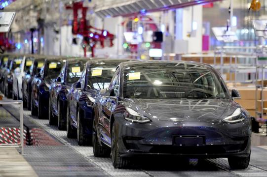 Tesla's China car registrations surge in March as Shanghai factory back up