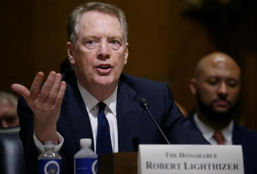 U.S. pulled out of talks on digital services taxes -Lighthizer