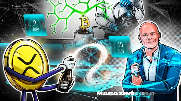 XRP is not a security, Celsius CEO arrested on criminal charges, and more: Hodler’s Digest, July 9-15
