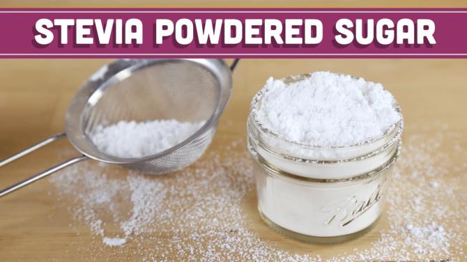 Sugar Free Powdered Sugar! 2 Ingredients! Mind Over Munch