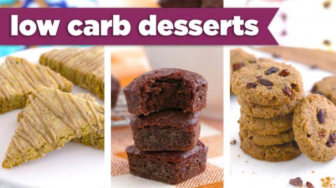 Low Carb Desserts for Fall! Healthy Gluten Free & Keto Recipes Mind Over Munch