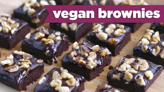 Fudgy Vegan Brownies! Mind Over Munch