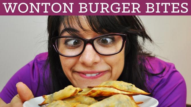 Wonton Burger Bites Mind Over Munch