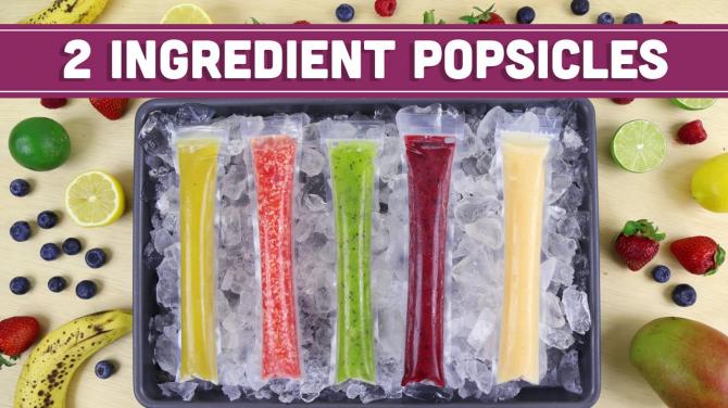 2 Ingredient Summer Popsicles! Easy Vegan Recipes Mind Over Munch