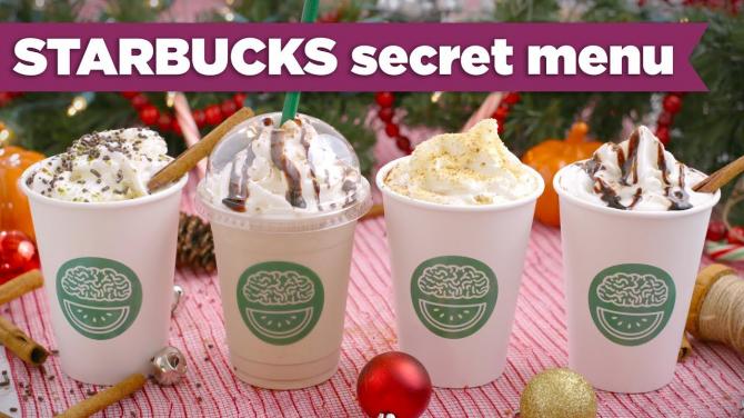 DIY Starbucks SECRET MENU Holiday Drinks Healthy Holiday Recipes! Mind Over Munch