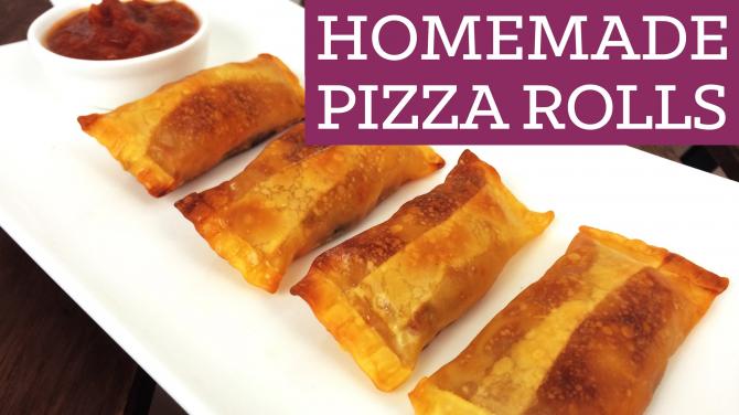 Homemade Pizza Rolls Mind Over Munch Episode 14