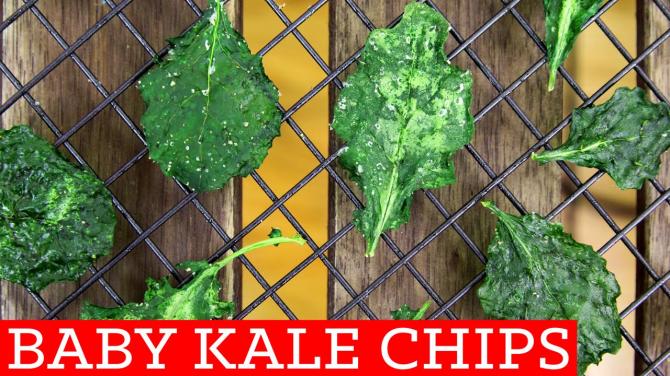 Kale Chips! Healthy Snack Recipe Thirty Second Thursdays by Mind Over Munch