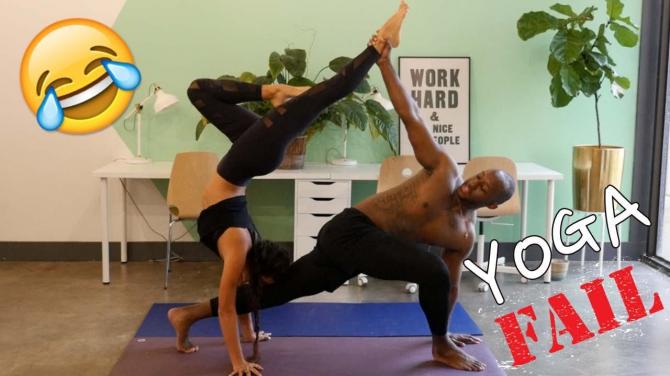 FullyRaw Yoga Challenge | LMAO Epic Fail