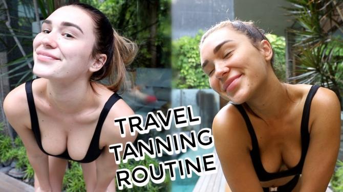 My Tanning Routine For Bronzed Skin In Only 1 HOUR!!