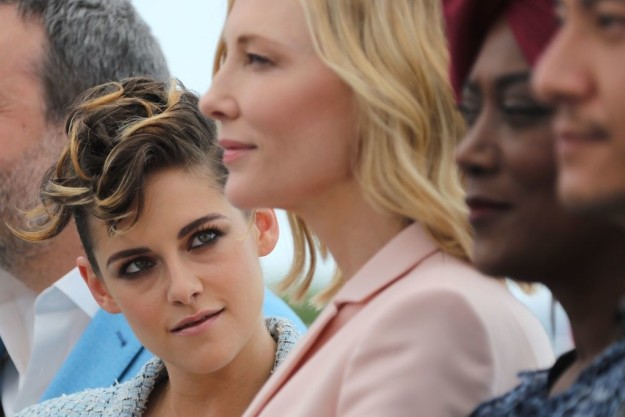 But we're here today to focus on Kristen Stewart and Cate Blanchett's interactions, because they are clearly starring in their own version of Carol 2 and nothing else matters to me anymore.