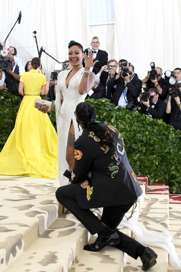 The 2018 MET Gala was full of surprises, from marriage proposals to unexpected outfit choices.