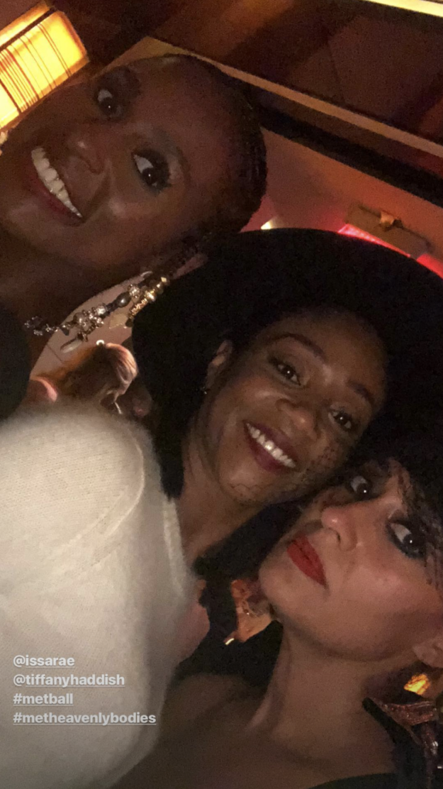 This selfie from Tracee Ellis Ross with Issa Rae and Tiffany Haddish: