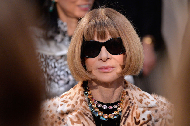 When you think of Anna Wintour, you probably picture this: