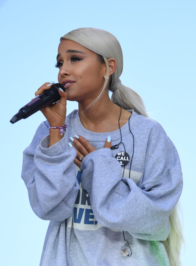 You know Ariana Grande — she's a famous celebrity impersonator who moonlights as a singer sometimes, I think.