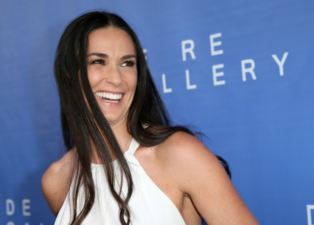 Demi Moore worked at a debt-collection agency.