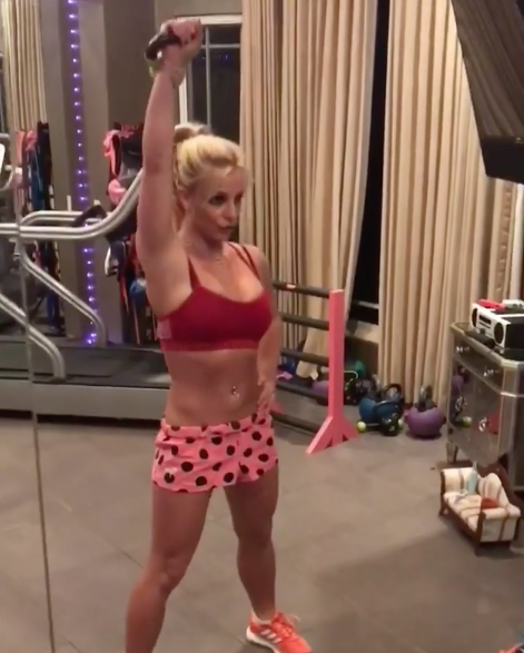 Then, there was *this* workout video. *Takes a deep breath* What the...
