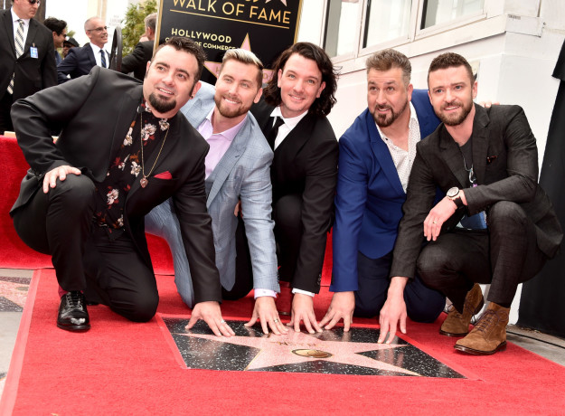 *NSYNC recently celebrated getting a star on the Hollywood Walk of Fame, which was a cute nostalgic throwback.