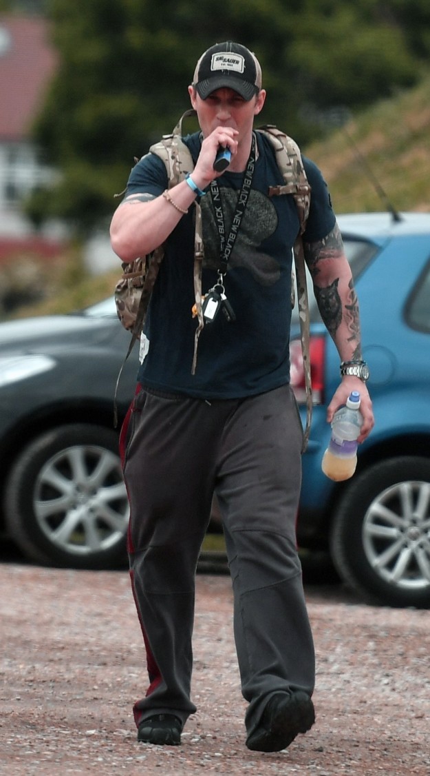 Tom Hardy's got a fattie, and by fattie I mean one of those thick-ass vapes.
